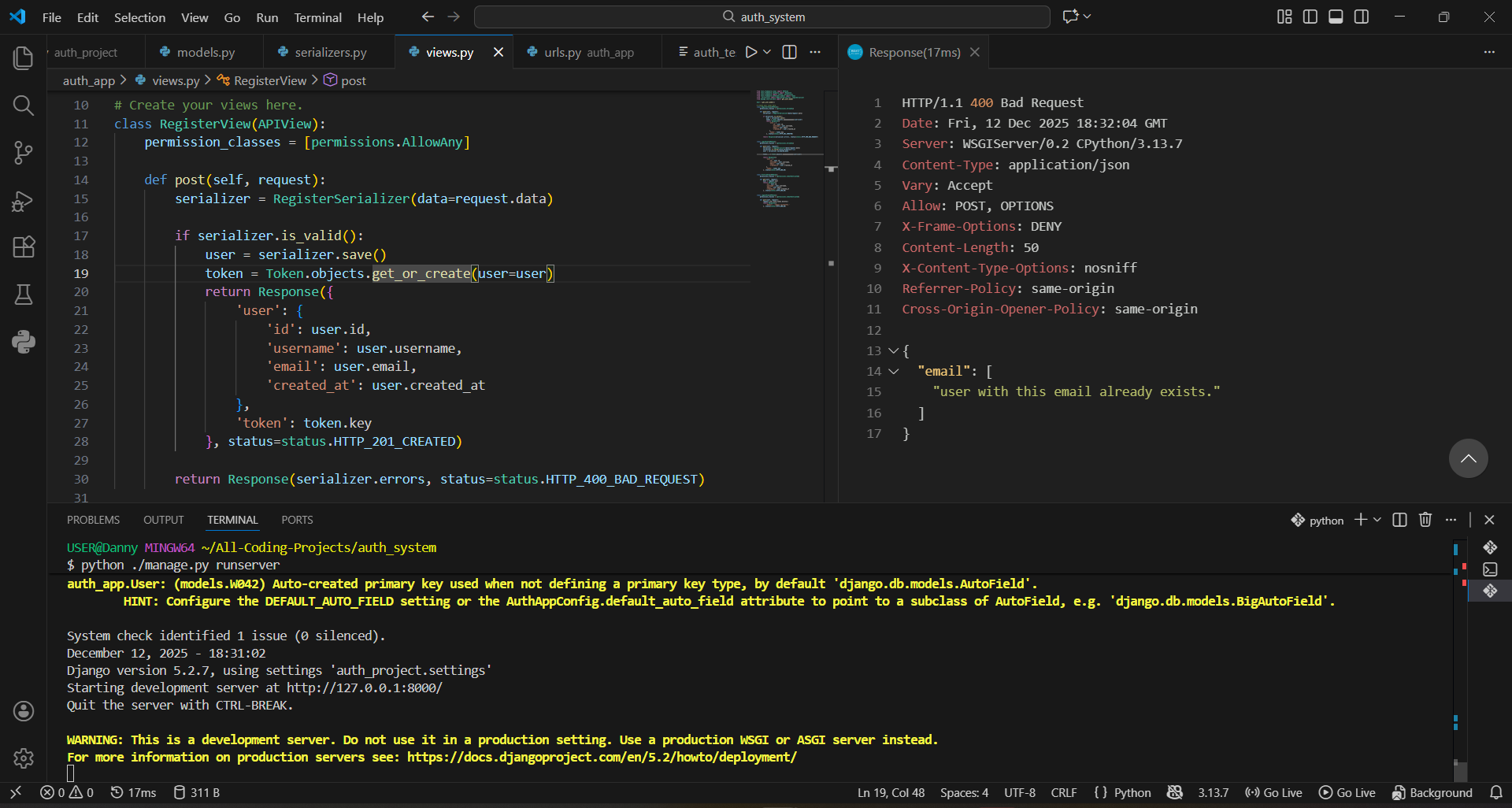 Personal finance and budgeting api codebase image