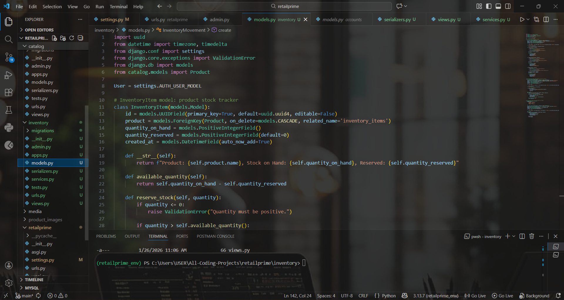 E-commerce api codebase image